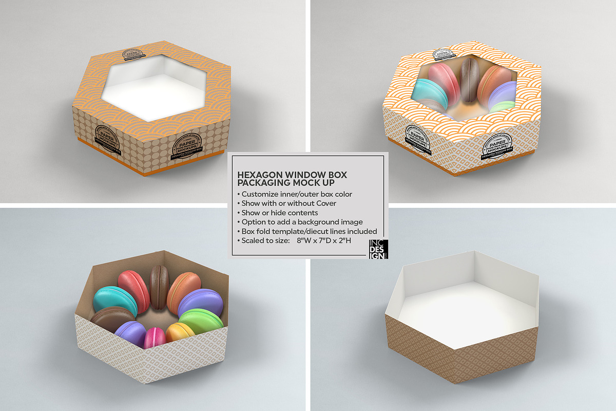 VOL.6: Food Box Packaging Mockups, a Cups & Container Mockup by INCDesign (Photo 15 of 20)