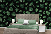 Monstera leaves. Vector pattern., a Pattern Graphic by Anna Smirnova (Thumbnail 6 of 7)