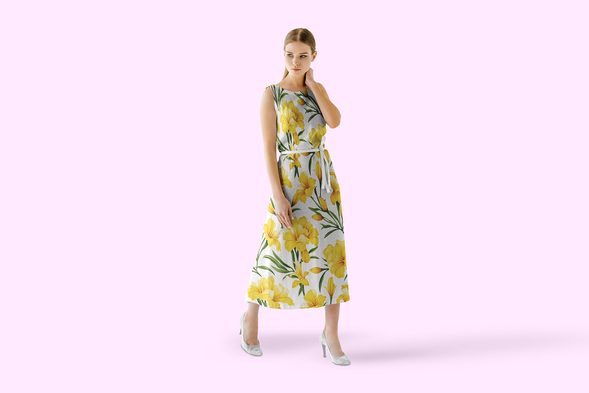 Spring Flowers Seamless Pattern, a Pattern Graphic by Forhadx5 (Photo 14 of 20)
