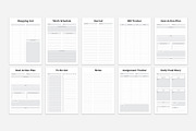 2024-2027 Ultimate Planner Bundle, a Stationery Template by MNT-Creator (Thumbnail 9 of 9)