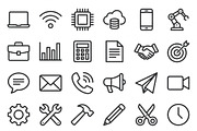 43 Beauty Makeup Outline Icons, an Outline Icon by adenpinkstore (Thumbnail 12 of 24)