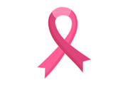 Pink Ribbon Illustration Icon, an Icon by Pexelpy (Thumbnail 1 of 2)