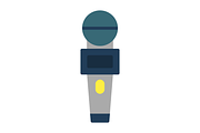 Microphone Flat Icon, an Icon by Pexelpy (Thumbnail 2 of 2)