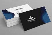 Modern Business Card Design, a Business Card Template by MightyDesign (Thumbnail 2 of 6)