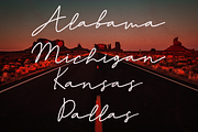 Andalusia - Signature font, a Script Font by BearyType Studio (Thumbnail 6 of 7)
