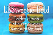 LBSweetie Bold, a Serif Font by Laura Bolter Design (Thumbnail 1 of 4)