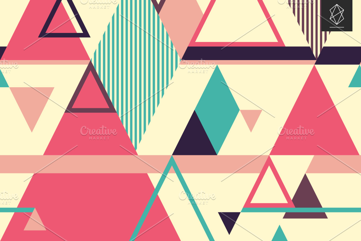 Graphic ambition seamless patterns, a Pattern Graphic by Yury Velikanov (Photo 8 of 10)
