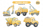 Kids Construction Clipart, an Illustration by TatiMockup (Thumbnail 3 of 5)