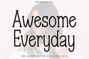 Awesome Everyday, a Sans Serif Font by InermediaSTUDIO (Thumbnail 1 of 8)