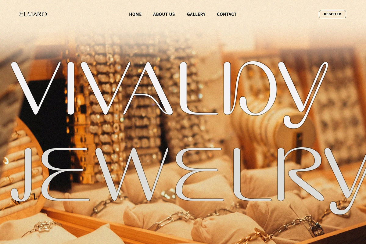 Elmaro – Modern Font, a Sans Serif Font by Craft Supply Co. (Photo 7 of 8)