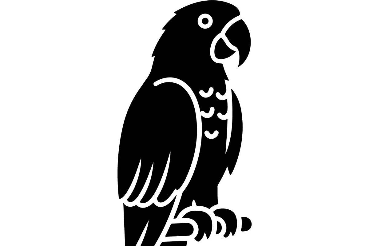 Bird Silhouettes Flying Sideways, an Animal Illustration by Designer_Momina (Photo 17 of 21)