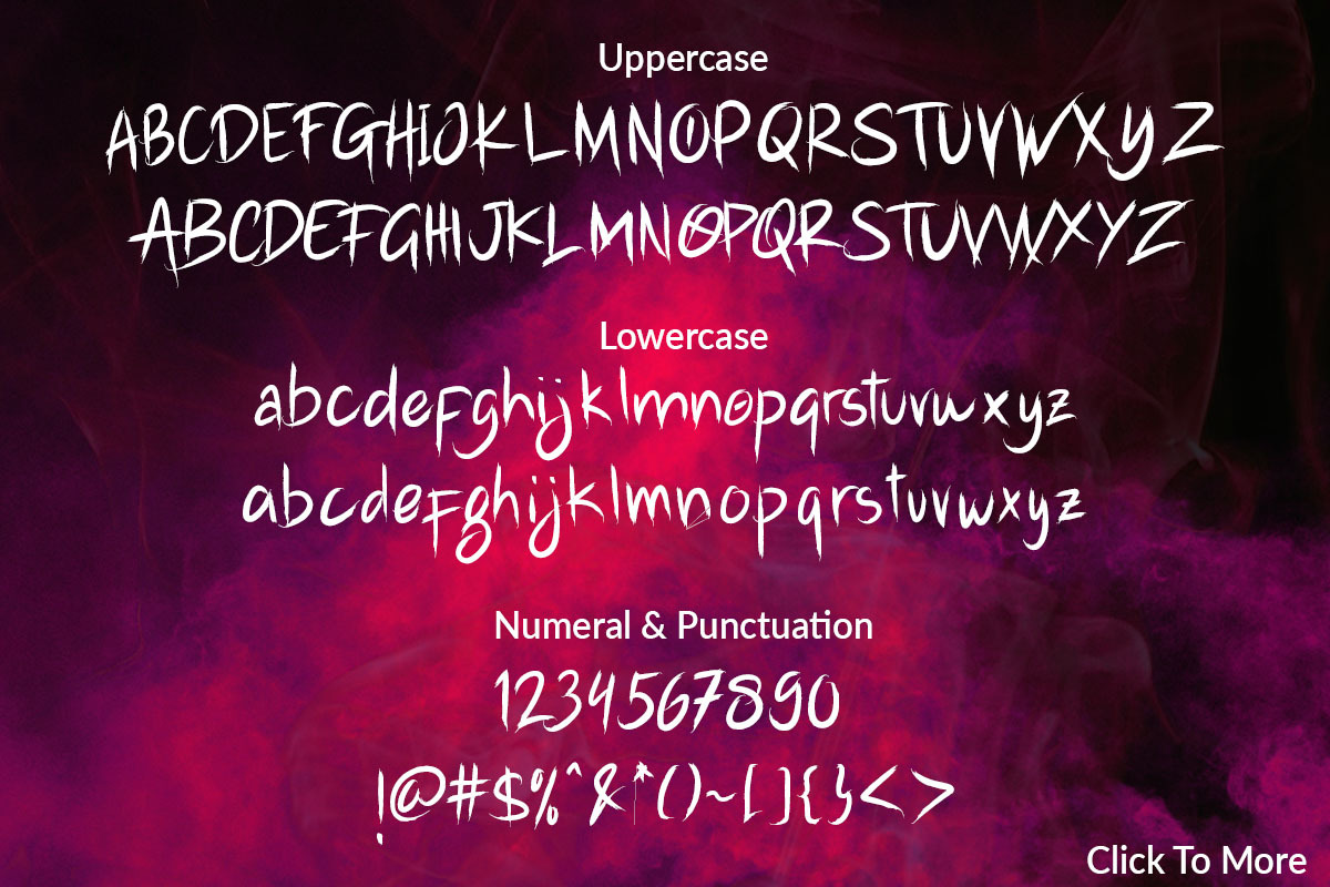 Hustle Hardcore - Brush Font, a Font by Youthlabs Studio (Photo 10 of 11)
