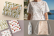 Beach summer watercolor clipart, a Seasonal Illustration by Artcard Watercolor (Thumbnail 9 of 14)