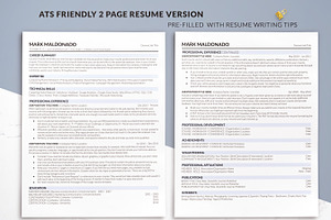 Resume Template ATS Google Docs