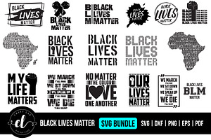 Black Lives Matter SVG Bundle Vol.6