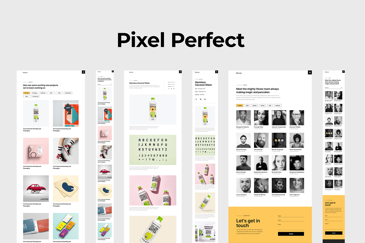 Havoc Agency Template - Bootstrap 5, a HTML Template by Fabrx Design (Photo 3 of 5)