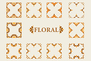 floral frame v6, a Background Graphic by sekitarief (Thumbnail 1 of 3)
