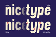 VT Yanice - Display Semi Condensed, a Sans Serif Font by ViactionType (Thumbnail 5 of 15)