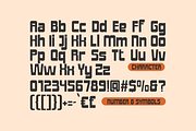 Bobai - Retro Sans Serif Font, a Sans Serif Font by Pandeka Studio (Thumbnail 9 of 9)