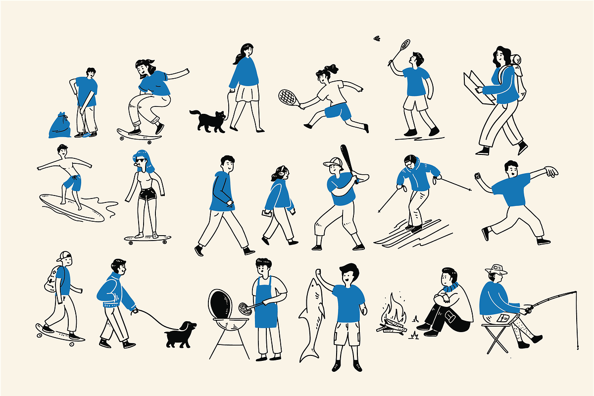 Outdoors Activity, a Person Illustration by Berdansabersama (Photo 2 of 4)