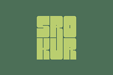 Srokur - Modern Condensed Typeface