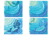 Mermaids Illustrations & Patterns, a Graphic by KT Art & Design (Thumbnail 5 of 8)
