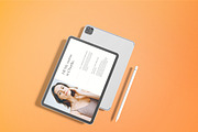 Tablet / iPad Pro Mockups, an iPad Mockup by 2M GRAPHICS DESIGN (Thumbnail 9 of 12)