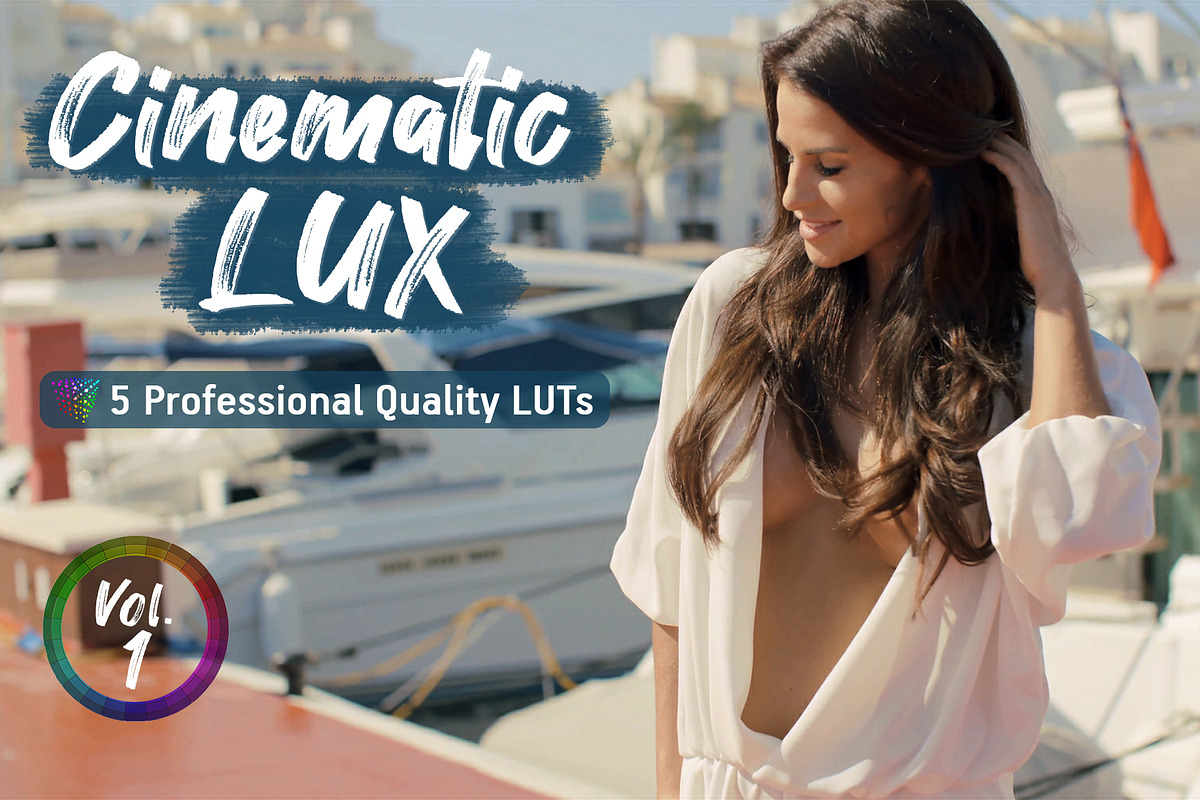 Cinematic LUX - 5 video LUTs, a Preset Add-On by CineMart (Photo 1 of 8)