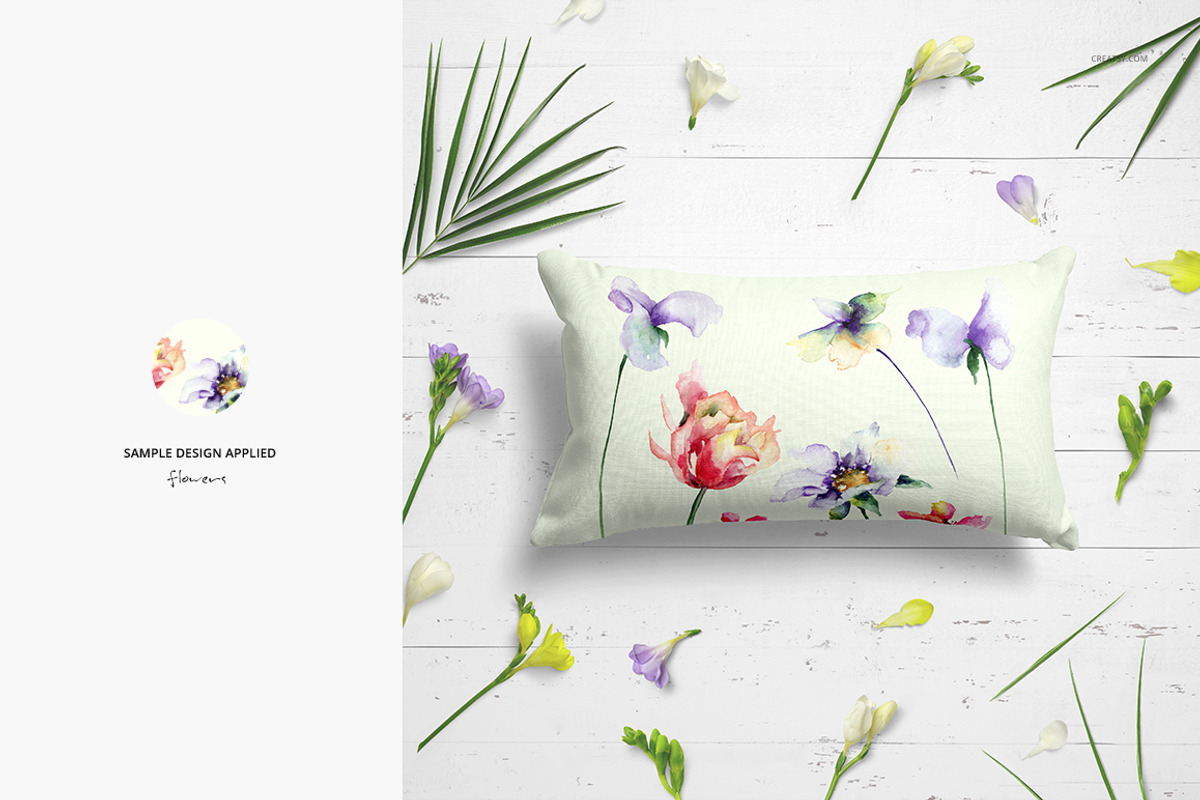 Fabric Factory v5 Rectangular Pillow, a Household Mockup by creatsy5 (Photo 10 of 22)