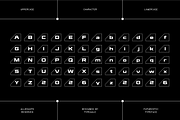Newbron - Futuristic Display Font, a Sans Serif Font by Typeagle (Thumbnail 2 of 10)