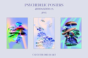 Holo Lilac Mushroomland Collage, an Object Graphic by Catch the Dream Art (Thumbnail 5 of 16)