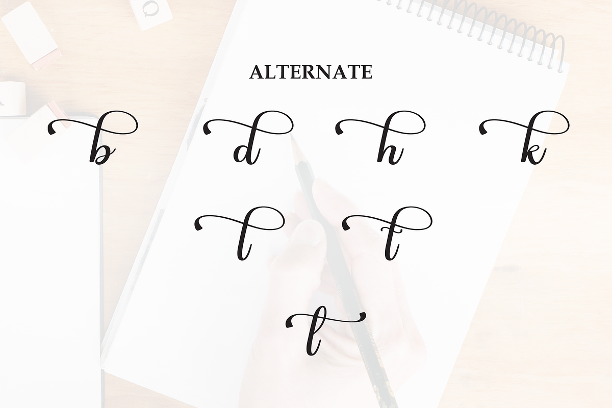 Autography | Script Font, a Handwritten Font by Scratchones (Photo 8 of 9)