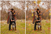100 Leaves Photo Overlays PNG preview 4