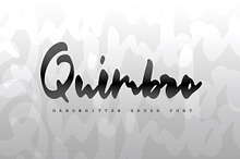 Quimbro Handwritten Brush Font