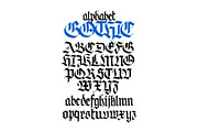 Gothic vector letters, an Object Graphic by GeekClick (Thumbnail 5 of 8)