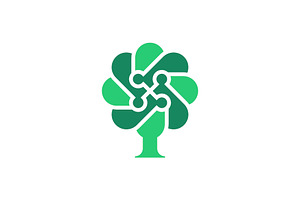 modern tree community people logo, a Branding & Logo Template by Rasagama Studio