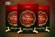 Christmas Party Creative Flyer, a Flyer Template by Black Spade Design (Thumbnail 1 of 2)