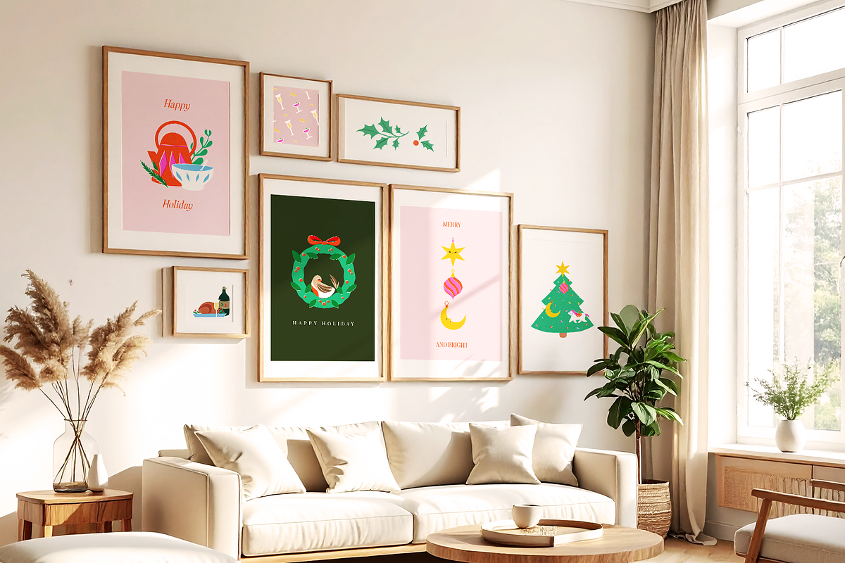 Festive Christmas collection, a Seasonal Illustration by The Creative Butternut (Photo 2 of 8)