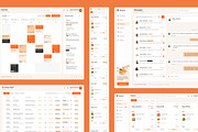 Reztro - Restaurant Dashboard, an UI Kit Template by peterdraw (Thumbnail 3 of 7)