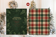 100 Elegant Christmas Backgrounds, a Background Graphic by PeDe Designs (Thumbnail 3 of 17)
