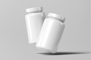 Pills Jar Mock-up