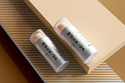 Aluminum Cosmetic Mockup Bundle, a Cups & Container Mockup by pmvch (Thumbnail 179 of 206)