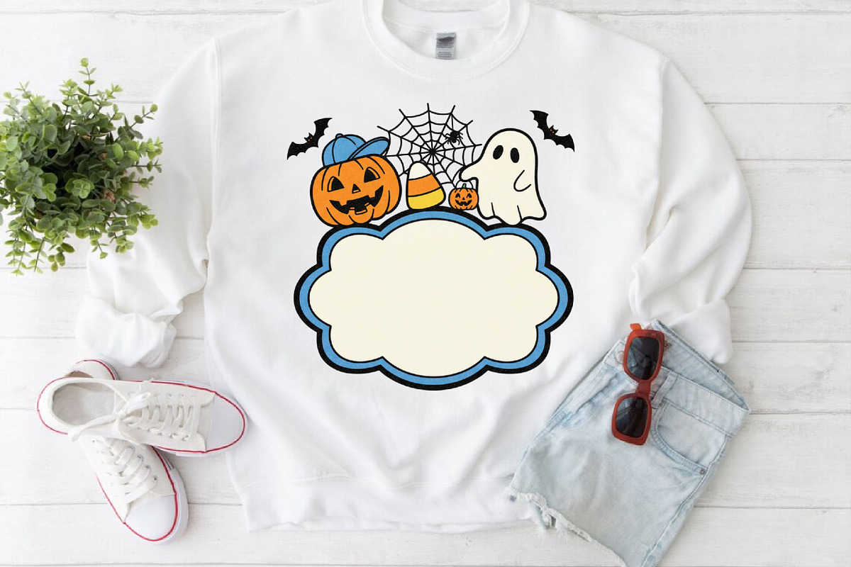 Personalized Ghost Pumpkin Halloween, an Illustration by Craft Nest (Photo 2 of 6)