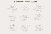 Cozy Cottagecore Quote Set, an Object Illustration by OREHOVKA (Thumbnail 3 of 4)