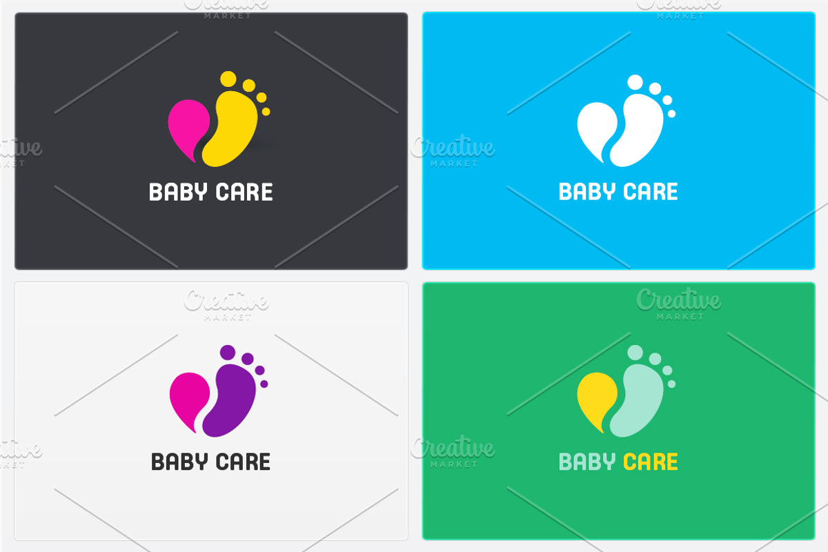 Baby Care - Logo Template, a Branding & Logo Template by DynamikMedia (Photo 2 of 5)