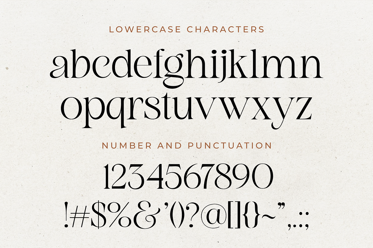 Kaobe - Luxury Serif Font, a Serif Font by zeenesia (Photo 15 of 16)