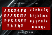 Jevilla - Gothic Blackletter Font, a Blackletter Font by Dhabee (Thumbnail 17 of 17)