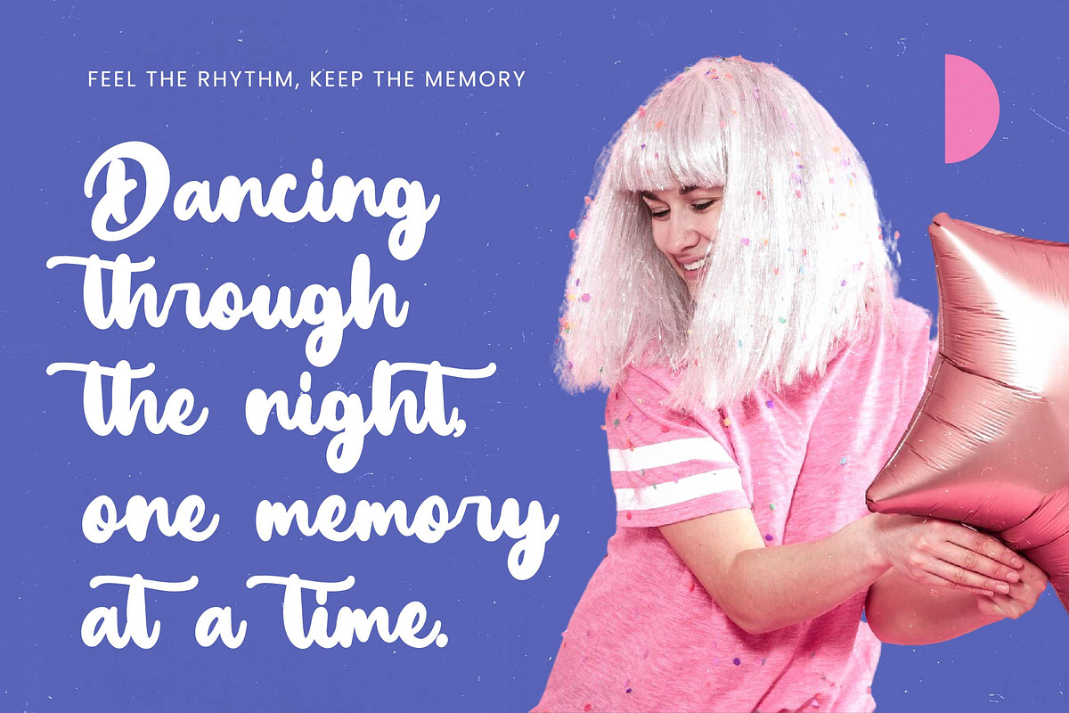 Vanila Chute Bold Handwritten Font, a Script Font by Letterena Studios Script (Photo 8 of 20)