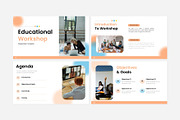 Modern Educational Workshop Template, a Presentation Template by Eklip Studio (Thumbnail 2 of 6)
