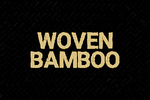 Woven Bamboo